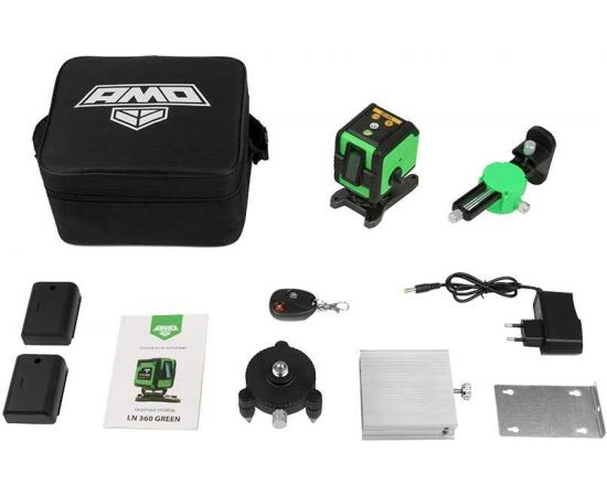 Лазерный нивелир AMO LN 360 GREEN 851674 – изображение 8