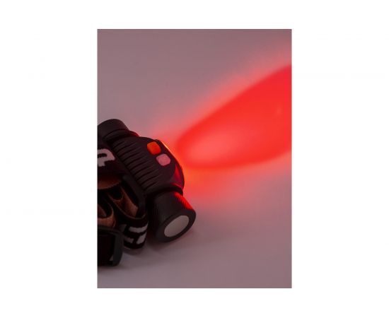 Налобный фонарь ЯРКИЙ ЛУЧ YLP PANDA 2M-RED Sams.LH351D max.350лм +RED 3+3 режима, магнит, под аккумулятор 18650 4606400011330 – изображение 8