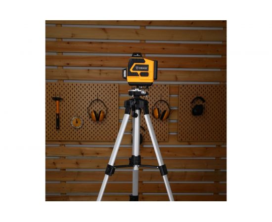 Лазерный самовыравнивающийся уровень DEKO DKLL16 в кейсе, со штативом 1 м 065-0233 – изображение 9