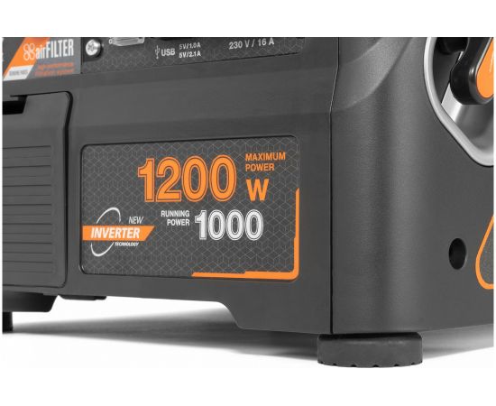 Бензиновый инверторный генератор Daewoo GDA 1400i – изображение 10