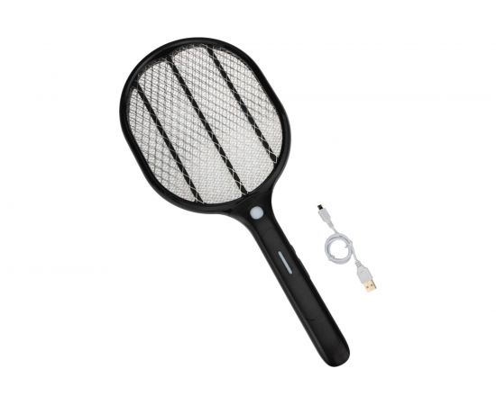 Электрическая аккумуляторная мухобойка REXANT RX-460 с фонариком 70-0460 