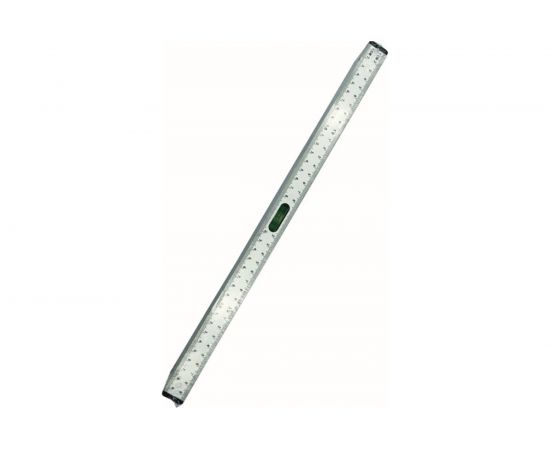 Строительный уровень Буревестник алюминиевый, 400мм, 3 ампулы, магнитный 118 