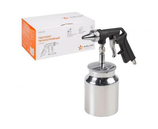 Пескоструйный пистолет с бачком Airline ATBU006 