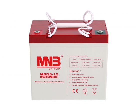 Батарея аккумуляторная АКБ MM55-12 12В 55Ач MNB MM55-12 