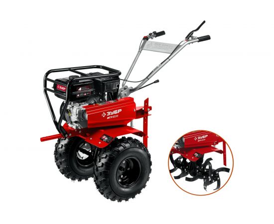 Усиленный бензиновый мотоблок ЗУБР МТУ-450 