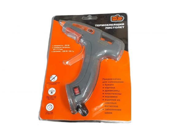 Пистолет для горячего склеивания 888 20 Вт 4045020 
