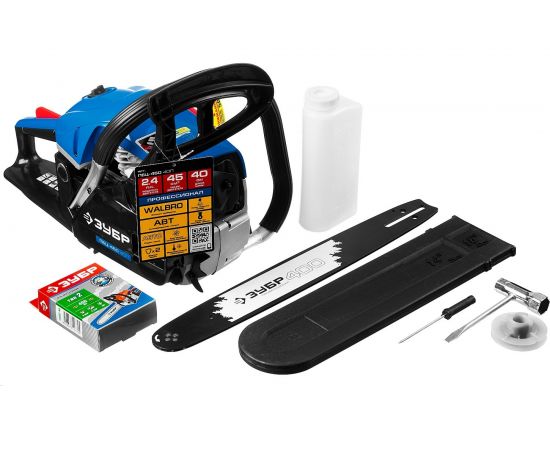 Цепная бензиновая пила Зубр ПБЦ-450 40П – изображение 14