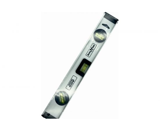 Строительный уровень Буревестник алюминиевый, 400мм, 3 ампулы, магнитный 118 – изображение 2