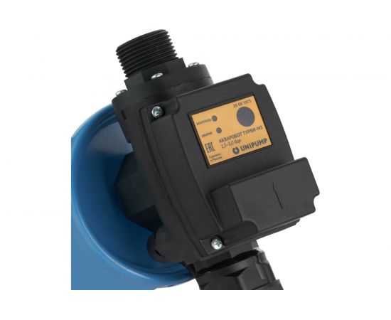 Комплект автоматики АКВАРОБОТ ТУРБИ-М3-2 с гидроаккумулятором (2 л) Unipump 33453 – изображение 2