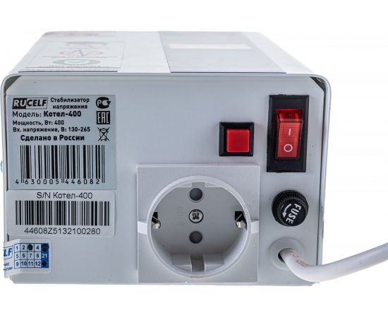 Стабилизатор напряжения Rucelf КОТЕЛ-400 – изображение 2