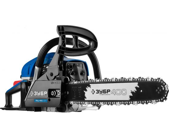 Цепная бензиновая пила Зубр ПБЦ-450 40П – изображение 2