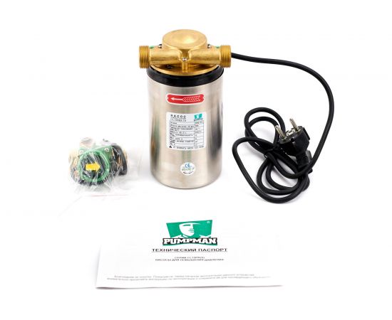 Насос повышающий давление с автоматом PUMPMAN CL15PRS-10 – изображение 2