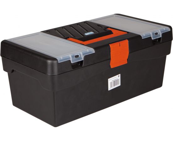 Ящик для инструмента Tayg 16 черный, с лотком, 400x217x166 мм 112553 – изображение 2