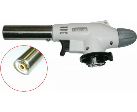 Газовая горелка на баллон с пьезоподжигом SKRAB КЕРАМИКА белый 26966 – изображение 2