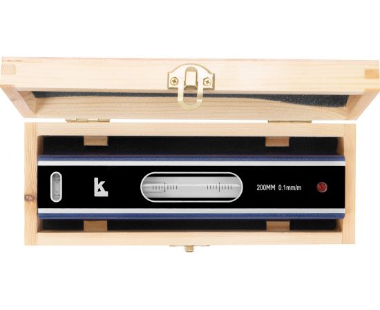 Брусковый уровень КАЛИБРОН 200мм 0.10мм/м 1063037 – изображение 3