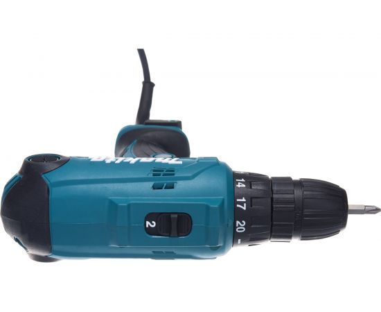 Дрель-шуруповерт Makita DF0300 + набор бит D-30651 11 шт. DF0300X2 – изображение 3