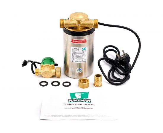 Насос повышающий давление с автоматом PUMPMAN CL15PRS-10 – изображение 3