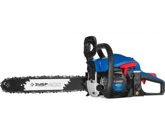 Цепная бензиновая пила Зубр ПБЦ-450 40П – изображение 4