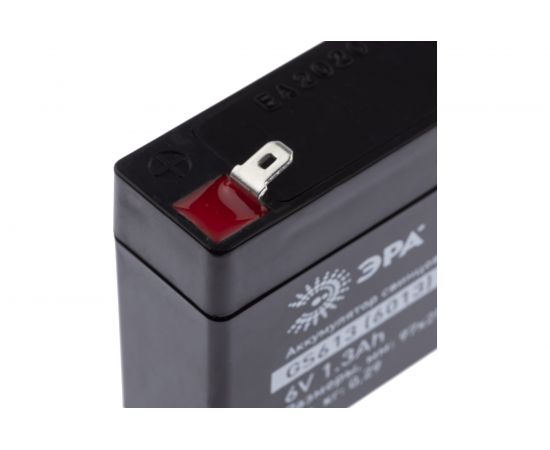 Аккумулятор свинцово-кислотный GS613 6V, 1.3Ah ЭРА Б0050079 – изображение 5