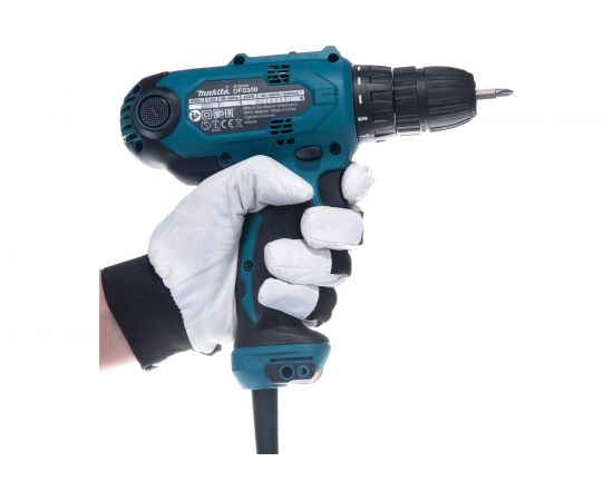 Дрель-шуруповерт Makita DF0300 + набор бит D-30651 11 шт. DF0300X2 – изображение 7