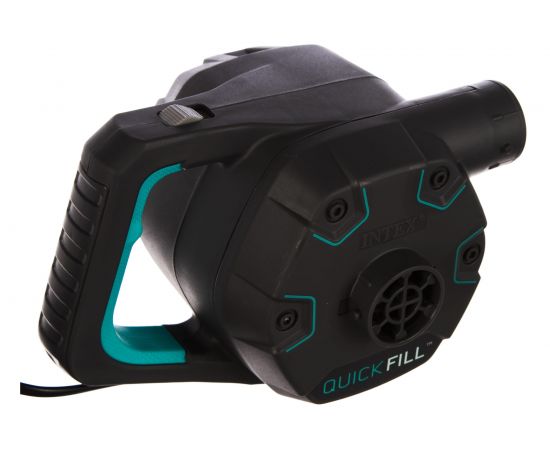 Электрический насос Intex Quick-Fill, 220В от бытовой сети, 3 насадки 66644 