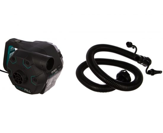 Электрический насос Intex Quick-Fill, 220В от бытовой сети, 3 насадки 66644 – изображение 2