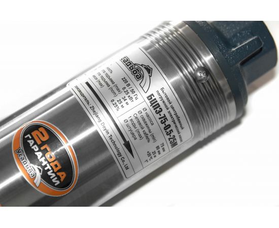 Погружной насос ЭЛЕКТРОПРИБОР БЦПЭ-75-0,5-25м – изображение 4