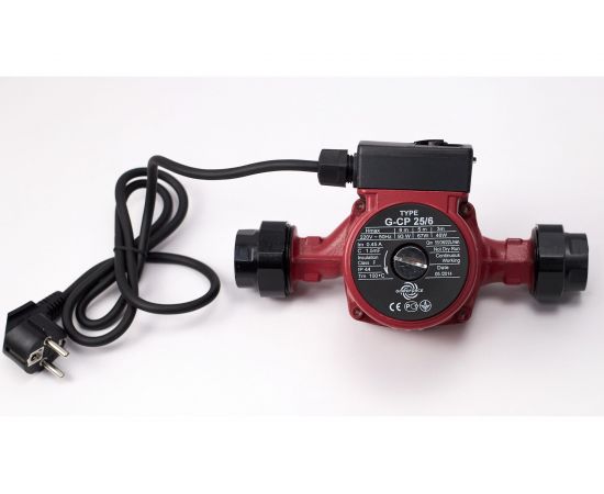 Циркуляционный трехскоростной насос GIDRO FORCE CP25/6(180mm) – изображение 6