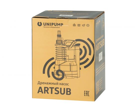 Дренажный насос UNIPUMP ARTSUB Q250 99749 – изображение 8