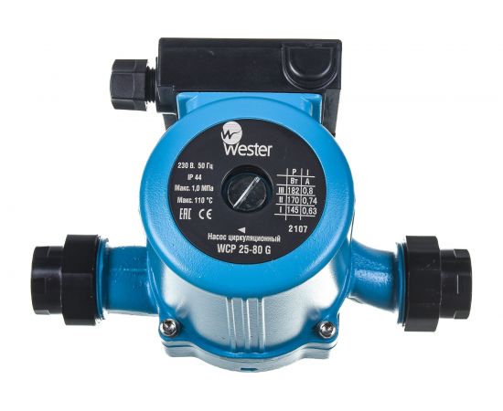 Насос Wester WCP 25-80G с гайками 0-18-0050 