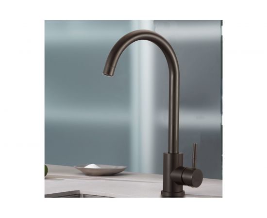 Смеситель для кухни OLIVES Balear нержавеющая сталь 13435-1BLB – изображение 2