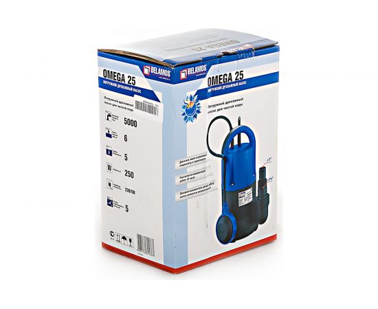 Дренажный насос БЕЛАМОС Omega 25 SP – изображение 2