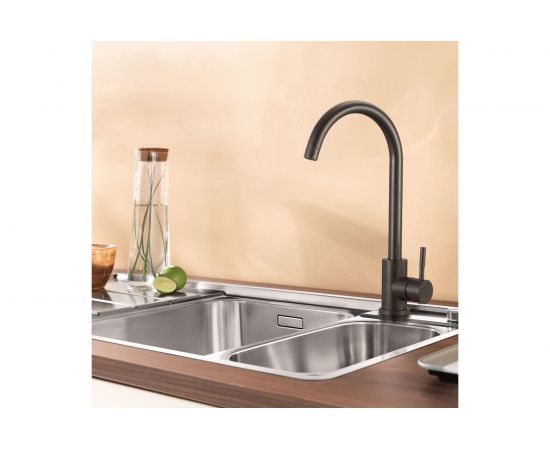 Смеситель для кухни OLIVES Balear нержавеющая сталь 13435-1BLB – изображение 3