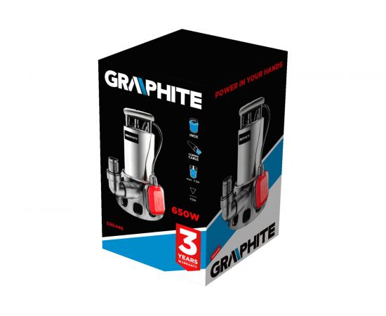 Погружной насос GRAPHITE 59G446 – изображение 3