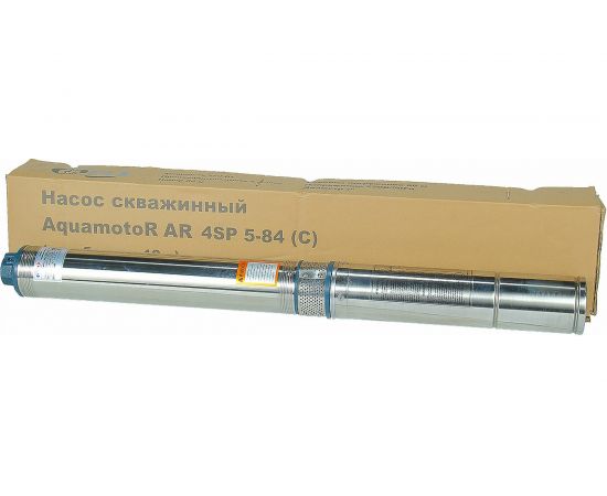 Скважинный насос AquamotoR AR 4SP 5-84 C с кабелем 40м AR151017 – изображение 4