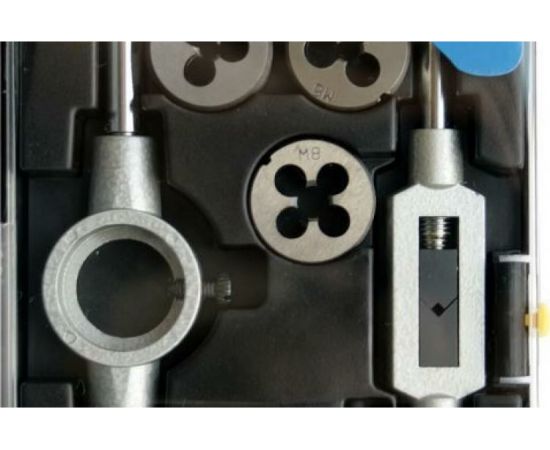 Набор метчиков и плашек (12 шт) ПРАКТИКА 779-455 – изображение 4