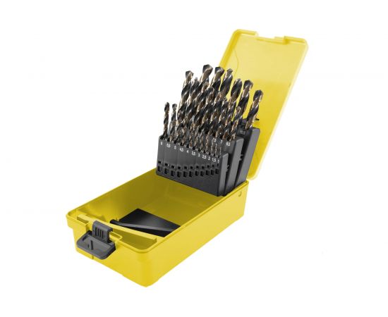 Набор сверл по металлу 25 предметов, 1-13 мм, HSS-G Inforce 11-01-705 