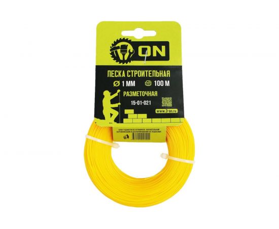 Леска строительная разметочная (1 мм; 100 м) ON 15-01-021 