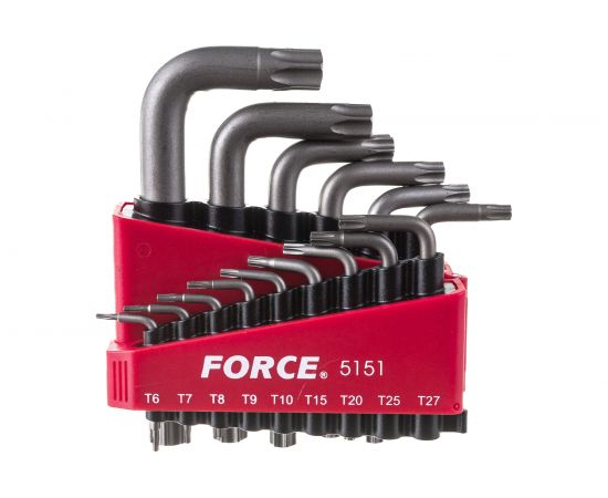 Набор Г-образных ключей FORCE Т6-Т60 15 предметов 5151 
