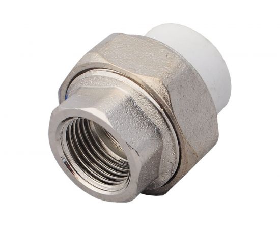 Комбинированная муфта VALFEX PP-R белая, разъем 32х1 1/4 дюйма ВР 10155132 127-0216 