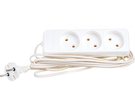 Удлинитель ОБЛИК ЭКОНОМ 3 гнезда ШВВП 5 м УТ-00000510 