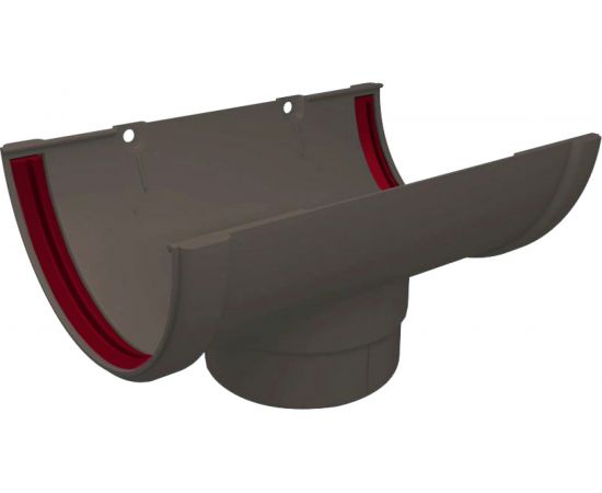 Воронка GrandLine ПВХ, графит RAL 7024 