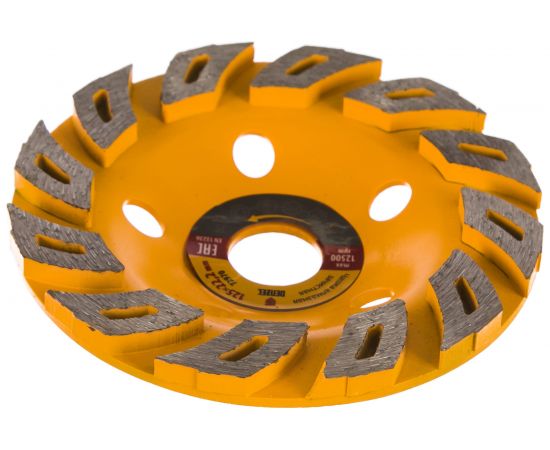 Чашка алмазная зачистная Турбо (125х22.2 мм) DENZEL 72970 