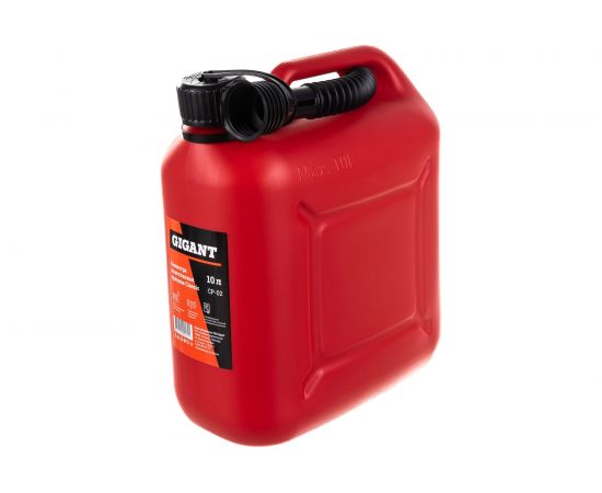 Канистра пластиковая красная 10 л Gigant CP-02 