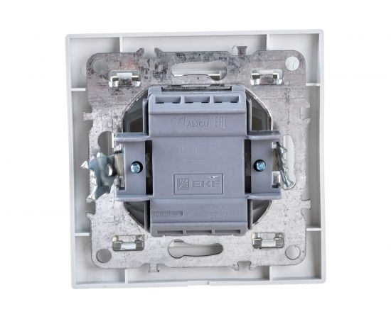 2-клавишный выключатель EKF Минск СП, 10А, белый ERV10-023-10 – изображение 2