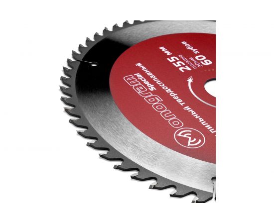 Диск пильный твердосплавный Special (255х30 мм; 60 зубов) MONOGRAM 086-990 – изображение 2