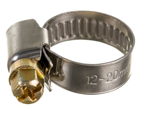 Червячный хомут Gigant 12-20 мм/9 W2, 25 шт G/1/40 – изображение 2