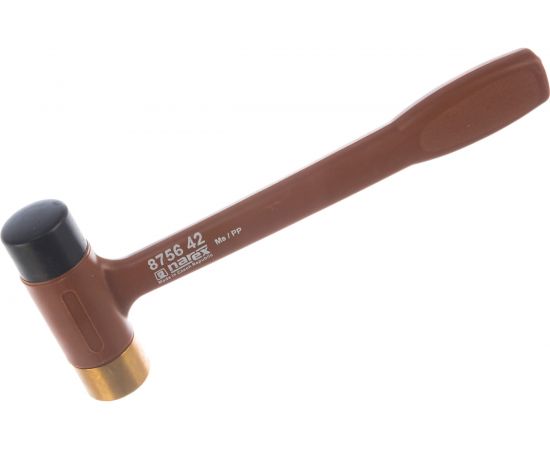 Молоток с наконечником латунь/пластик NAREX 631g 875642 – изображение 2