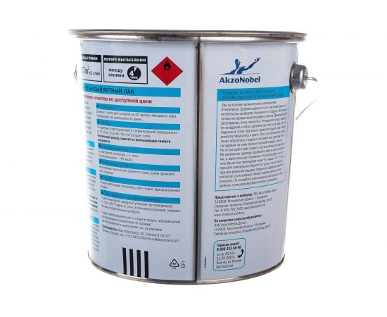 Лак MARSHALL PROTEX яхтный, глянцевый 2,5л 5255238 – изображение 3