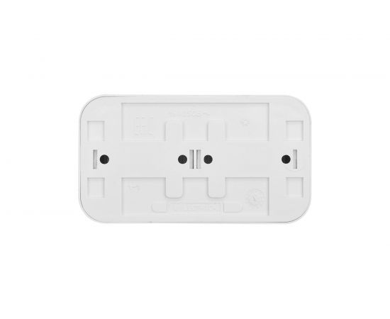 Розетка Bylectrica 2-местная ОУ со шторкой, серия ПРАЛЕСКА, белый, РА16-273 – изображение 3